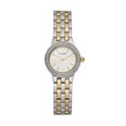 Citizen Women's Crystal Two Tone Stainless Steel Watch, Size: Small, Multicolor