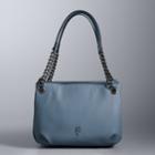 Simply Vera Vera Wang Brent Triple Entry Shoulder Bag, Women's, Blue (navy)