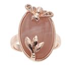 Lc Lauren Conrad Bee & Flower Ring, Women's, Size: 7, Pink