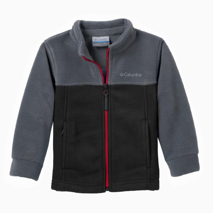Boys 4-7 Columbia Fleece Jacket, Size: 4-5, Grey (charcoal)