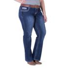 Juniors' Plus Size Amethyst Belted Slim Bootcut Jeans, Girl's, Size: 14 W, Purple Oth
