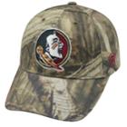 Adult Top Of The World Florida State Seminoles Resistance Mossy Oak Camouflage Adjustable Cap, Men's, Green