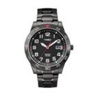 Timex Men's Classic Stainless Steel Watch, Size: Large, Black