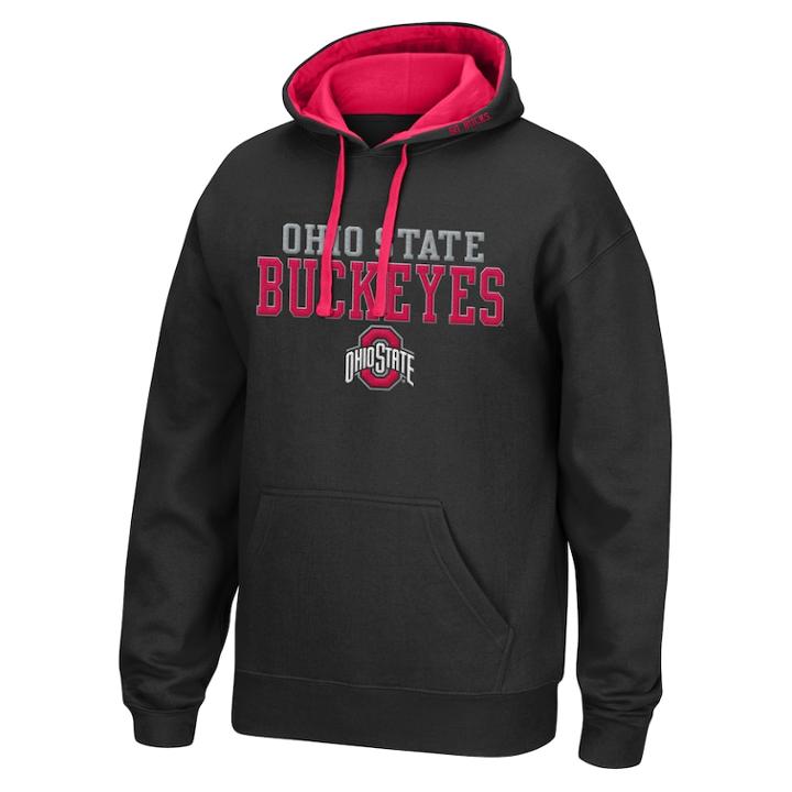 Men's Ohio State Buckeyes Foundation Hoodie, Size: Xxl, Black