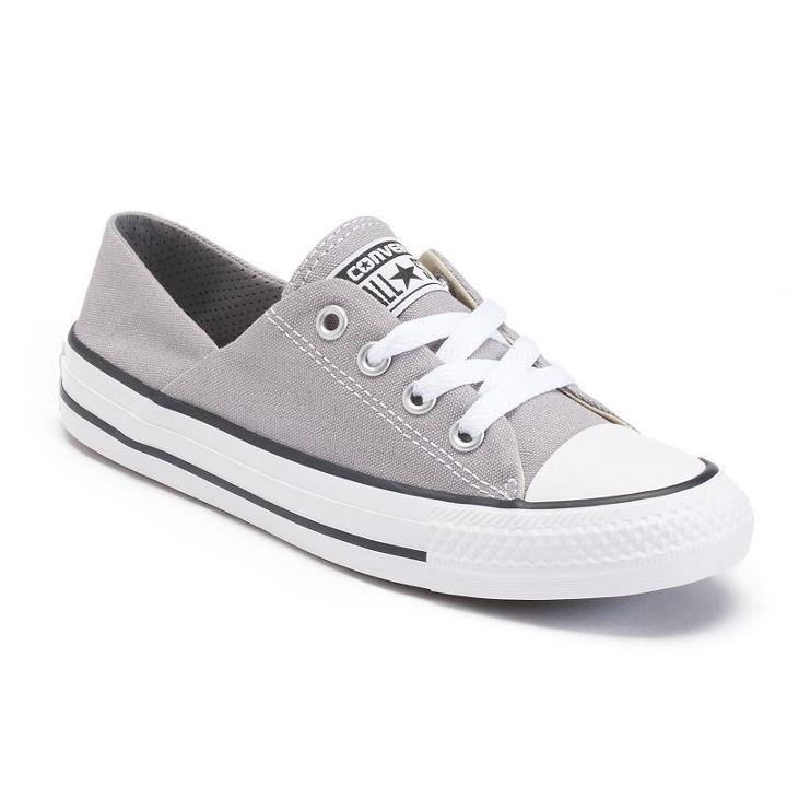 Women's Converse Chuck Taylor All Star Low Shoes, Size: 5, Grey