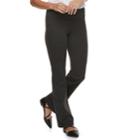 Women's Apt. 9&reg; Tummy Control Ponte Bootcut Pants, Size: L Long, Grey