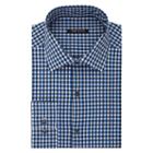 Men's Van Heusen Slim-fit Flex Spread-collar Dress Shirt, Size: 17-32/33, Med Blue