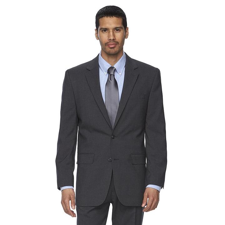 Men's Croft & Barrow&reg; Stretch Classic-fit True Comfort Suit Jacket, Size: 48 - Regular, Grey