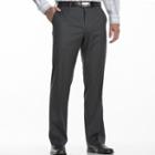 Big & Tall Apt. 9&reg; Flat-front Dress Pants, Men's, Size: 42x30, Grey