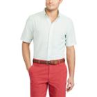 Men's Chaps Classic-fit Linen-blend Button-down Shirt, Size: Xl, Green