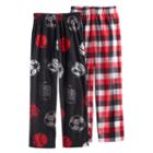 Boys 6-18 Cuddl Duds 2-pack Sports Plaid Lounge Pants, Size: 6-7, Oxford