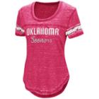 Women's Campus Heritage Oklahoma Sooners Double Stag Tee, Size: Medium, Med Red