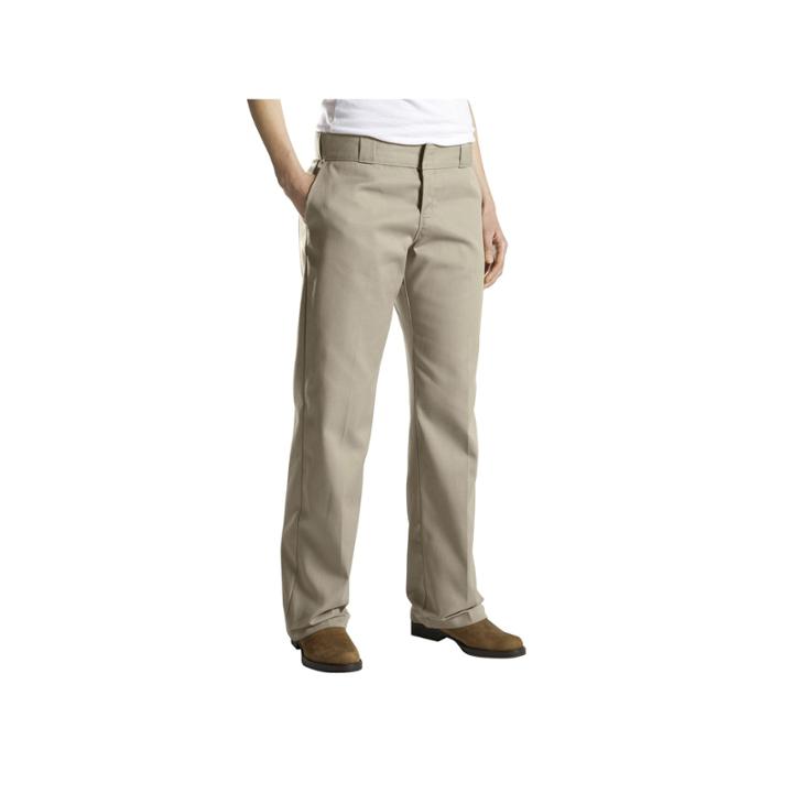Women's Dickies Original 774 Straight-leg Work Pants, Size: 18 Avg/reg, Dark Beige