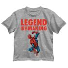 Boys 4-7 Marvel Spider-man Legend In The Making Graphic Tee, Boy's, Size: 5/6, Light Grey