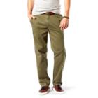 Men's Dockers D3 Classic-fit Washed Khaki Flat-front Pants, Size: 42x30, Lt Green
