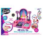 Cra-z-art Shimmer N' Sparkle Super Nail Salon And Manicure Magic Combo Set, Multicolor