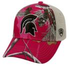 Adult Top Of The World Michigan State Spartans Doe Camo Adjustable Cap, Med Pink