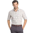 Men's Arrow Boardwalk Bay Classic-fit Plaid Button-down Shirt, Size: Small, Grey Other