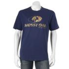 Men's Mossy Oak Camo Logo Tee, Size: Xxl, Blue (navy)