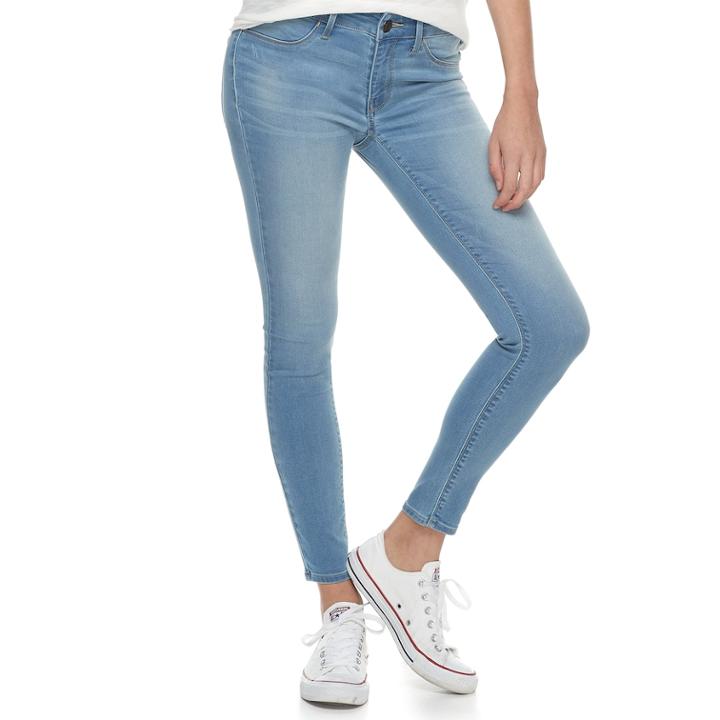Juniors' So&reg; Low-rise Ultimate Jeggings, Teens, Size: 9, Blue