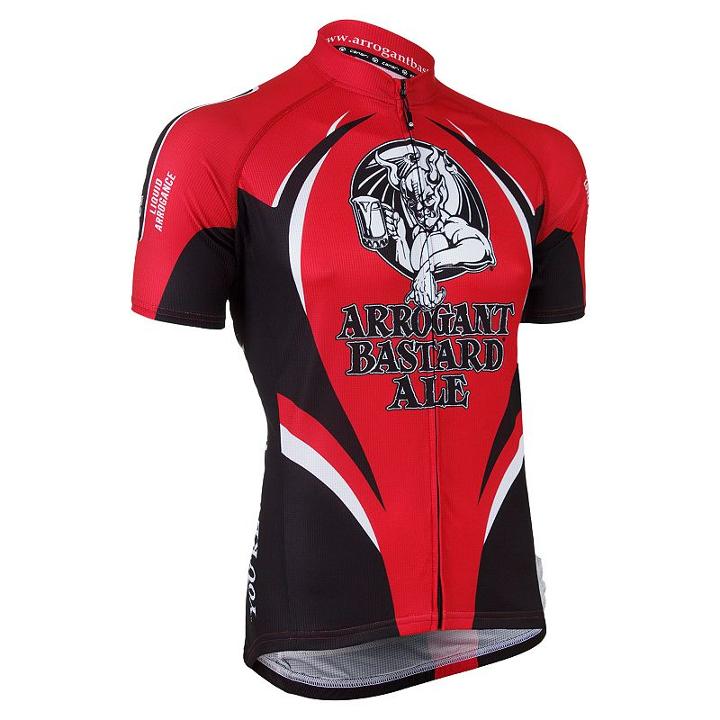 Men's Canari Stone Arrogant Ale Cycling Top, Size: Small, Black