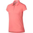 Girls 7-16 Nike Dri-fit Victory Golf Polo, Size: Large, Light Pink