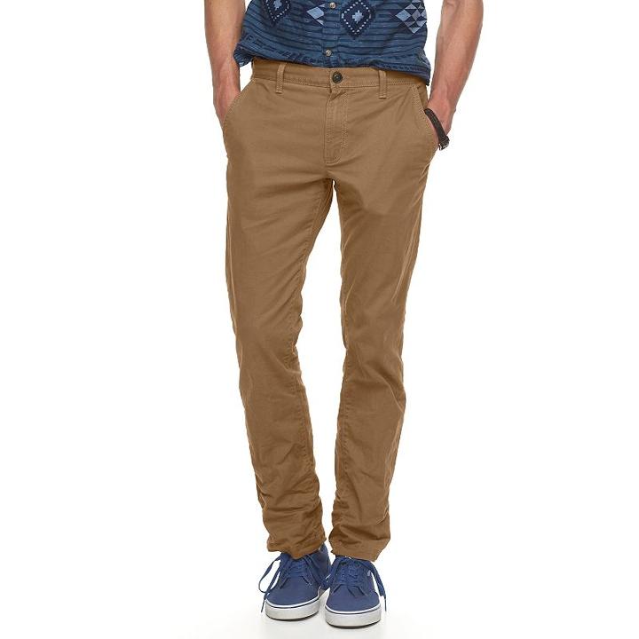 Men's Urban Pipeline Slim Straight Chino, Size: 34x34, Med Beige