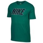 Men's Nike Block Tee, Size: Medium, Green
