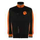 Men's Franchise Club Clemson Tigers Breaker Track Jacket, Size: Medium, Black