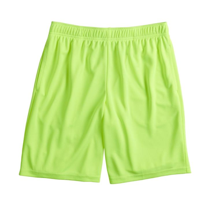Boys 8-20 Tek Gear&reg; Mesh Shorts, Size: Large, Brt Yellow
