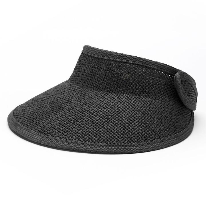 Peter Grimm Vivian Resort Mesh Visor, Women's, Black