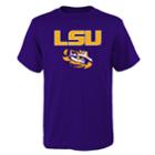 Boys' 4-18 Lsu Tigers Goal Line Tee, Size: 16-18, Purple