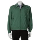 Men's Towne By London Fog Microfiber Golf Jacket, Size: Small, Green Oth