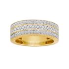14k Gold 1-ct. T.w. Igl Certified Diamond Wedding Ring, Women's, Size: 6.50, Yellow