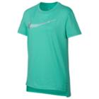Girls 7-16 Nike Squiggle Swoosh Logo Graphic Tee, Size: Xl, Green
