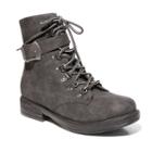 2 Lips Too Too Ray Women's Combat Boots, Size: 8, Black