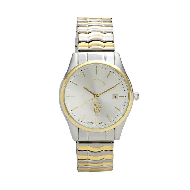 U.s. Polo Assn. Men's Two Tone Expansion Watch - Usc80006, Multicolor