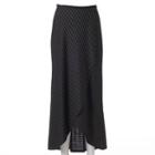 Women's Apt. 9&reg; Striped Tulip-hem Maxi Skirt, Size: Xs, Black