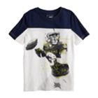 Boys 4-12 Sonoma Goods For Life&trade; Sporty Pieced Graphic Tee, Size: 8, Natural