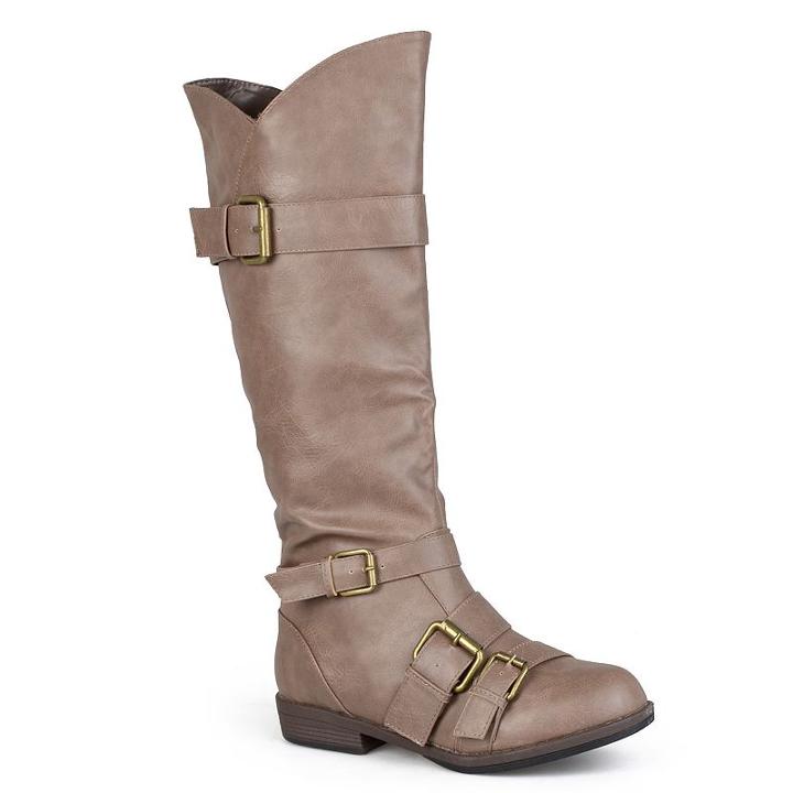 Journee Collection Rachel Women's Tall Boots, Girl's, Size: 6, Brown