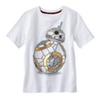Boys 4-7x Star Wars A Collection For Kohl's Slubbed Bb-8 Studded Tee, Boy's, Size: 6, White