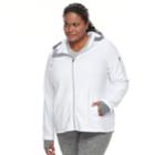 Plus Size Tek Gear Microfleece Full-zip Hoodie Jacket, Women's, Size: 2xl, Natural