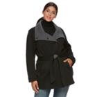 Plus Size Sebby Collection Fleece Jacket, Women's, Size: 3xl, Oxford