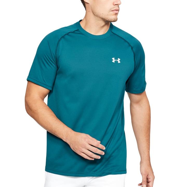 Men's Under Armour Tech Tee, Size: Small, Gold