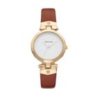 Armitron Women's Leather Watch - 75/5338wtgpbn, Size: Small, Brown