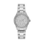 Relic Women's Olivia Crystal Stainless Steel Watch, Grey