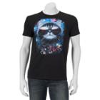 Men's Meowter Space Graphic Tee, Size: Xl, Black