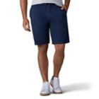 Men's Lee Walker Flat-front Shorts, Size: 29, Blue