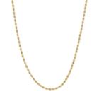 Everlasting Gold 14k Gold Rope Chain Necklace, Women's, Size: 18, Yellow