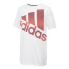 Boys 8-20 Adidas Future Stripe Tee, Size: Large, White